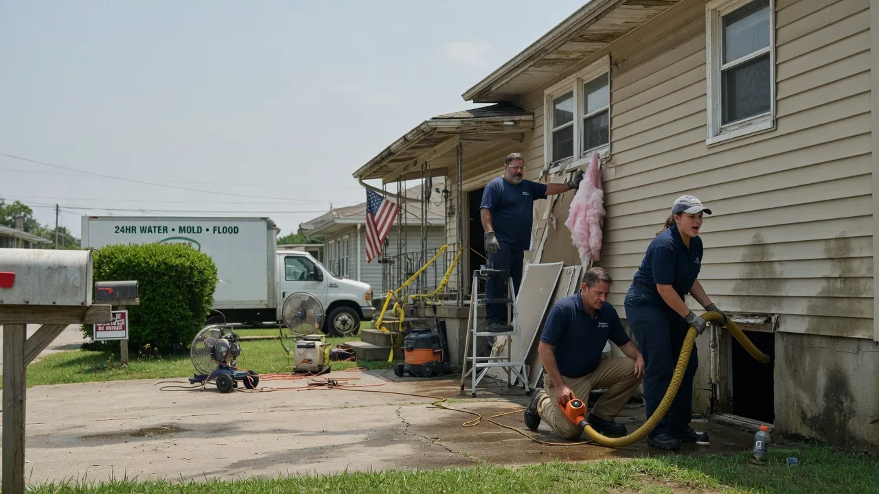 Water Damage Repair in Garrettsville, OH near me